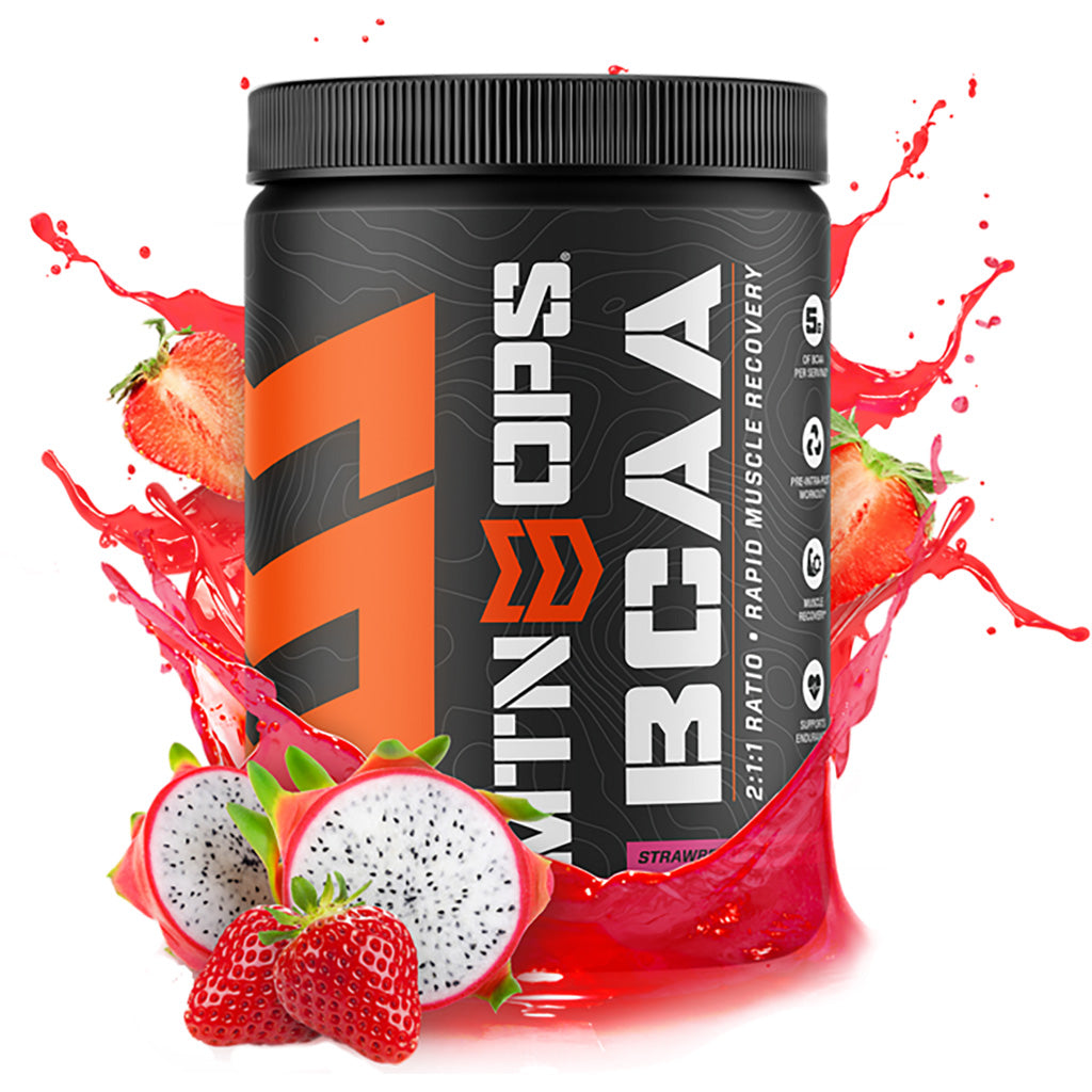 MTN OPS BCAA Amino Acid Blend Strawberry Dragonfruit Flavor