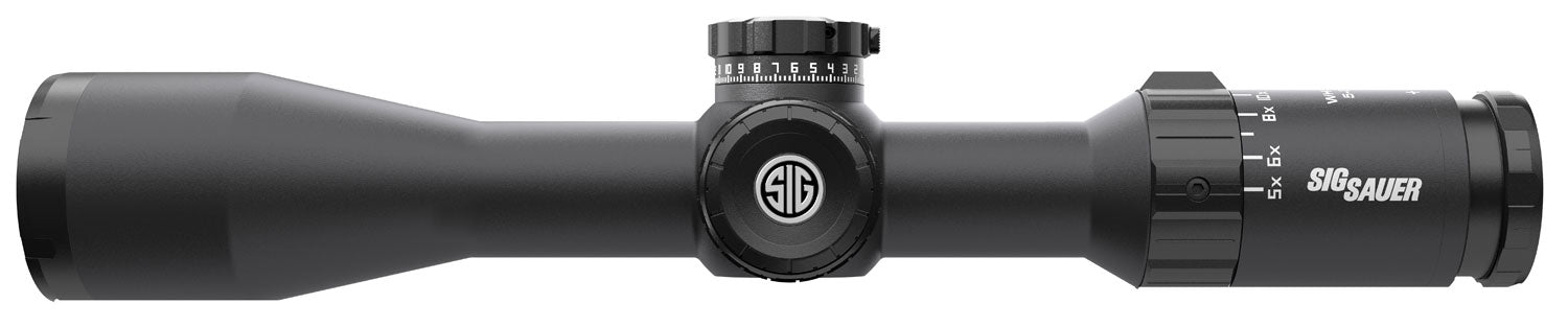 Whiskey5 Hellfire Quadplex Illuminated 3-15x44mm SFP 30mm TH-100 Turret Black Rifle Scope