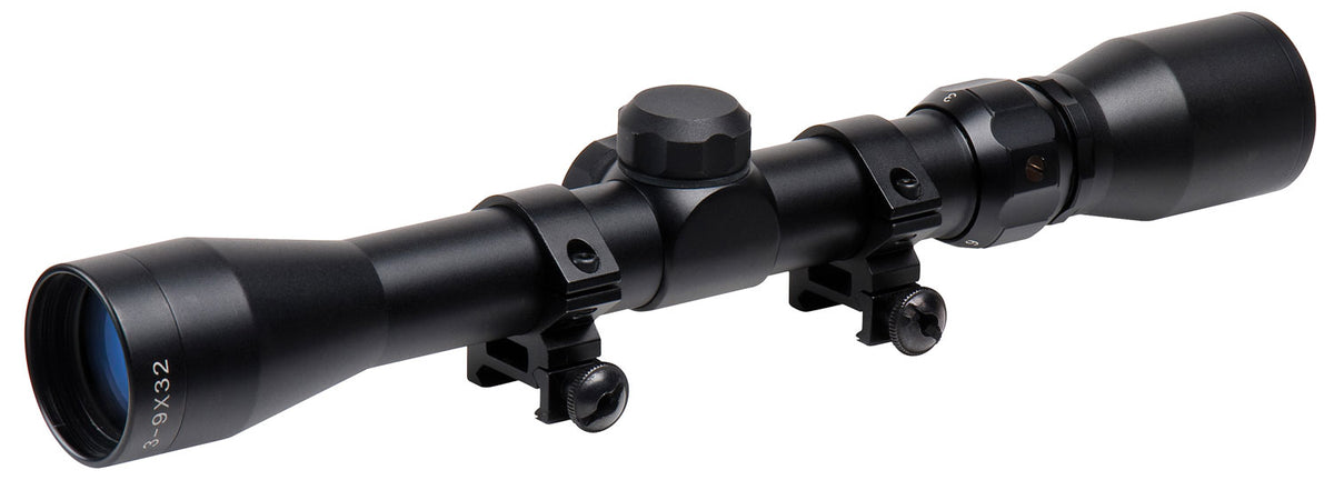 TruGlo TG-853932B Trushot 3-9x 32mm Black Anodized Duplex Reticle Scope 3/8" Dovetail
