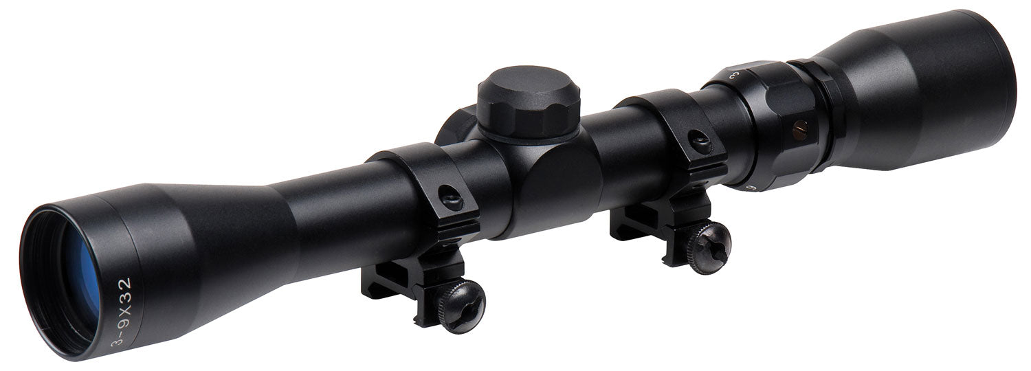 TruGlo TG-853932B Trushot 3-9x 32mm Black Anodized Duplex Reticle Scope 3/8" Dovetail