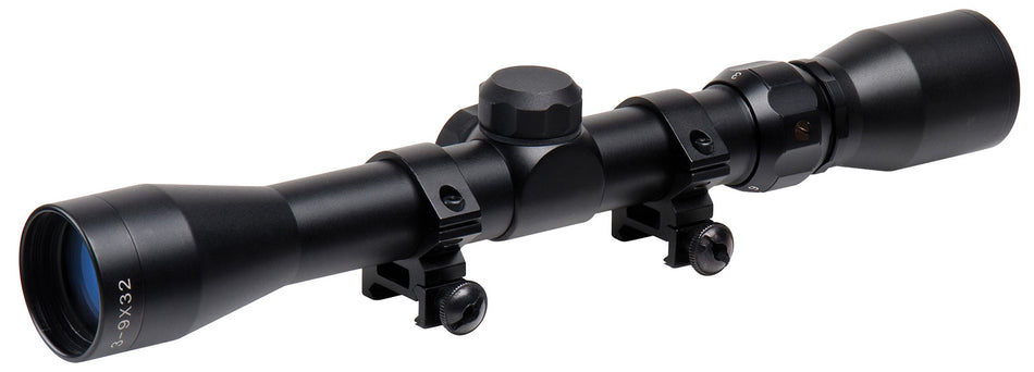TruGlo TG-853932B Trushot 3-9x 32mm Black Anodized Duplex Reticle Scope 3/8" Dovetail