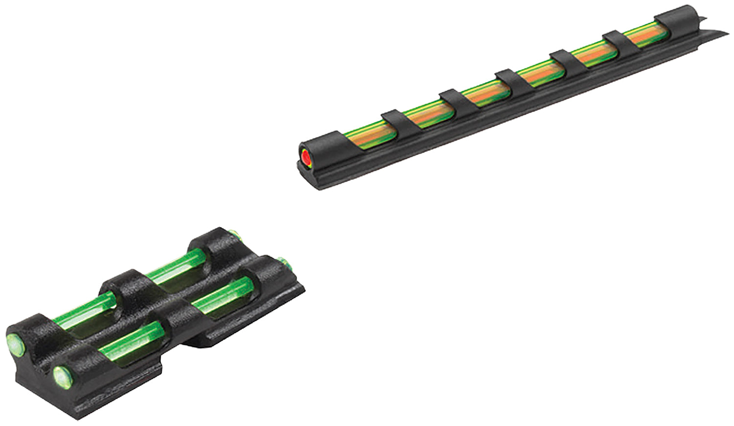 Truglo TG94D Gobble-Dot Fiber Optic Turkey Shotgun Sight Universal Fit Green/Red