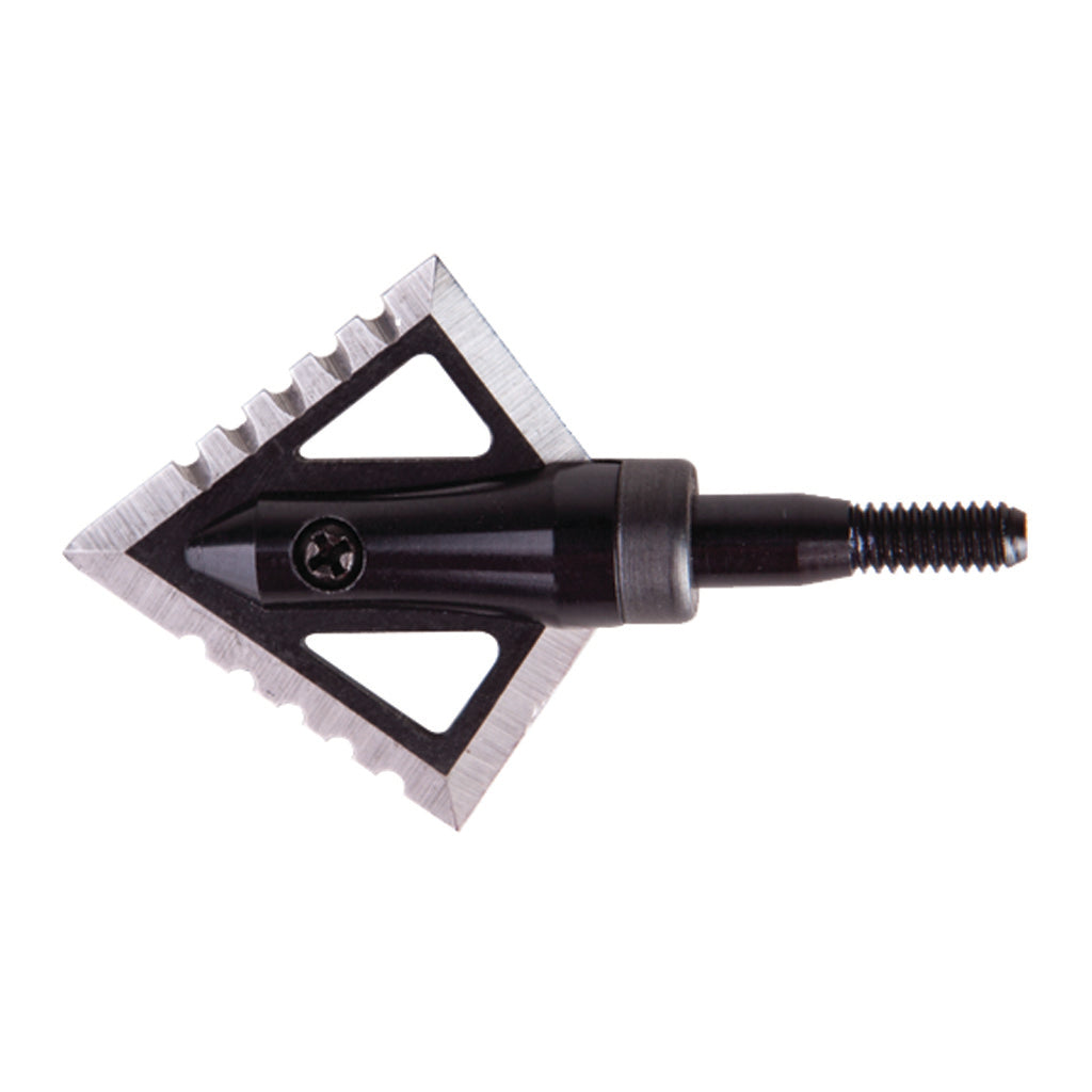 Magnus Black Hornet Ser-Razor Serrated 2 Blade Broadhead 125 gr. Pack of 3
