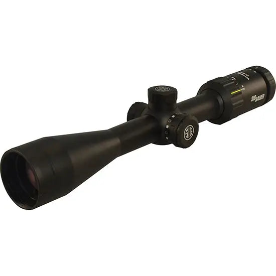 SIG Whiskey 3 Variable Power 3-9x40mm SFP Rifle Scope