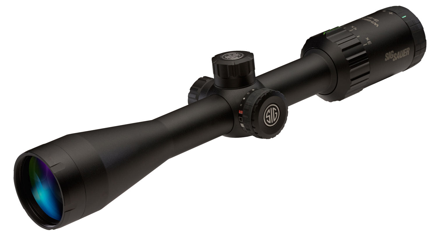 SIG Whiskey 3 3-9x40mm Second Focal Plane Riflescope