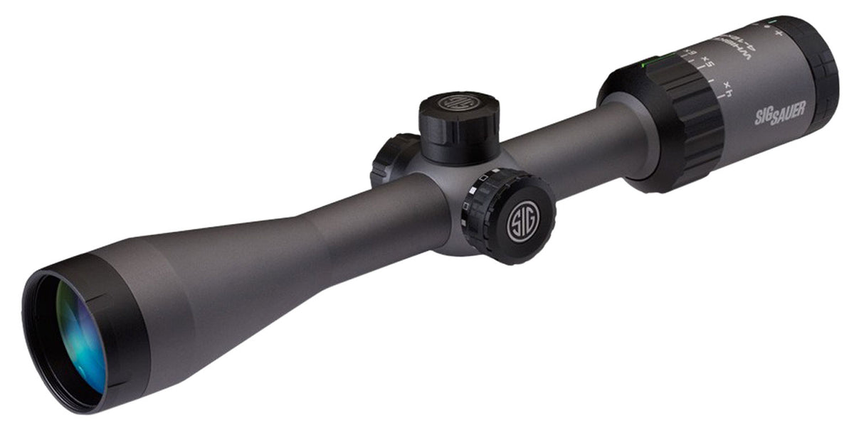 SIG Whiskey 3 Variable Power 4-12x40mm SFP Rifle Scope