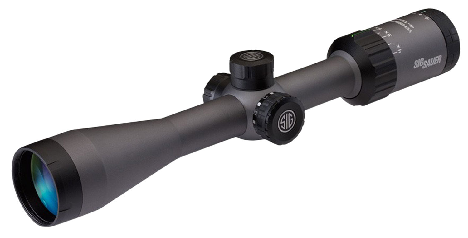 SIG Whiskey 3 Variable Power 4-12x40mm SFP Rifle Scope