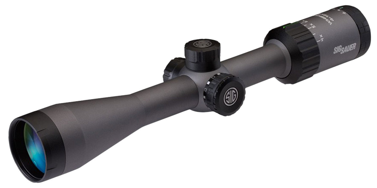 SIG Whiskey 3 4-12x40mm Second Focal Plane Rifle Scope