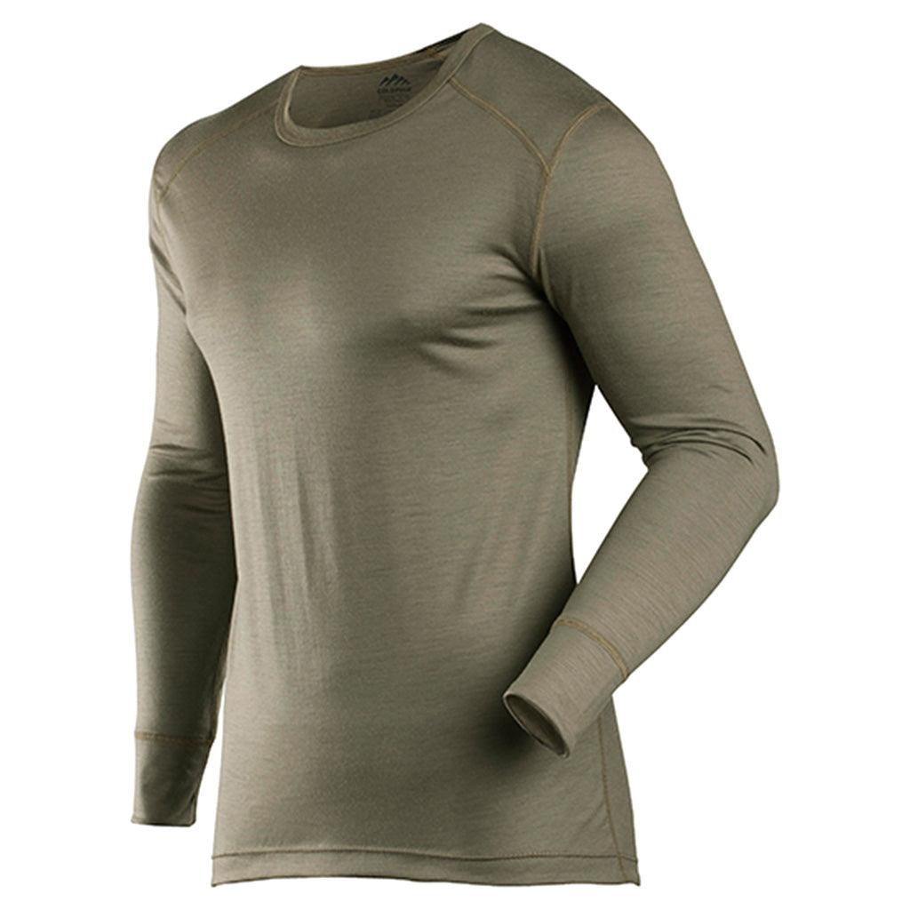 ColdPruf Classic Single Layer Merino Crew Commando Size Large
