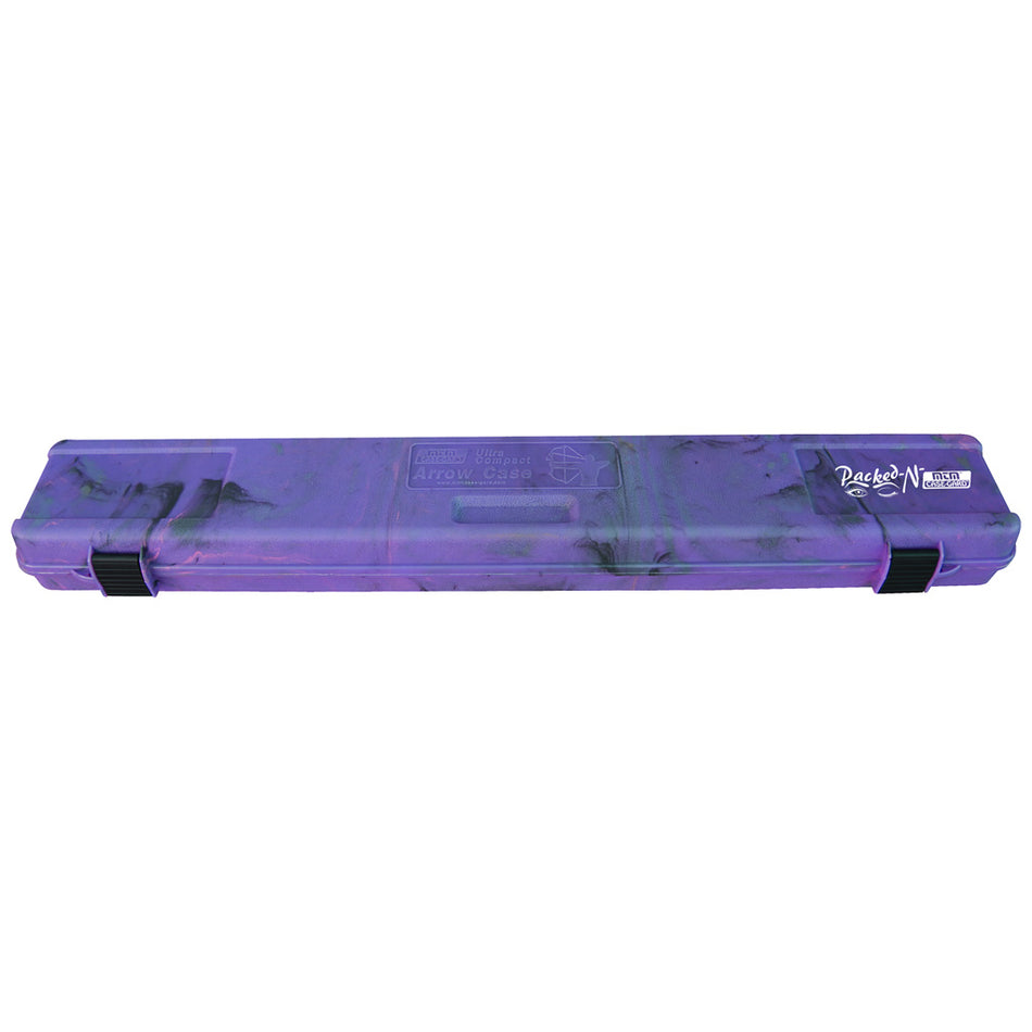 MTM Ultra Compact Arrow Case 12 Count Purple Camo Padlockable