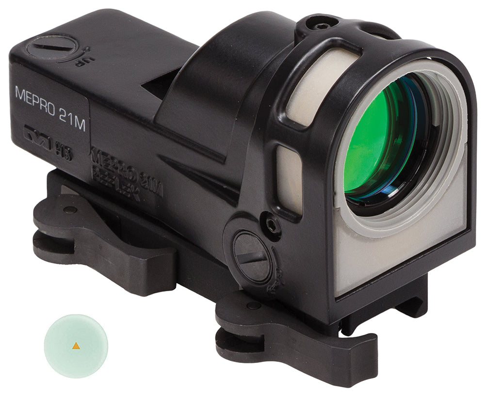 Meprolight M21 30mm Triangle Reticle Self-Illuminated Red Dot Reflex Sight, Black