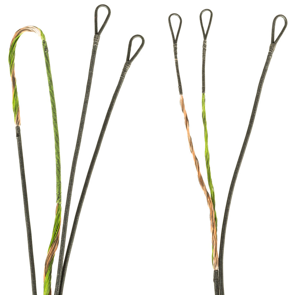 FirstString Diamond Infinite Edge Premium String Kit in Green/Brown