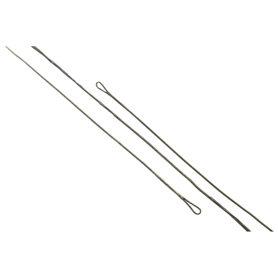 J and D 35 in. 18-Strand B50 Teardrop Bowstring Black