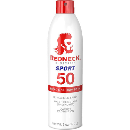 RedNeck SPF 50 Outdoor Sunscreen Spray Oxybenzone-Free