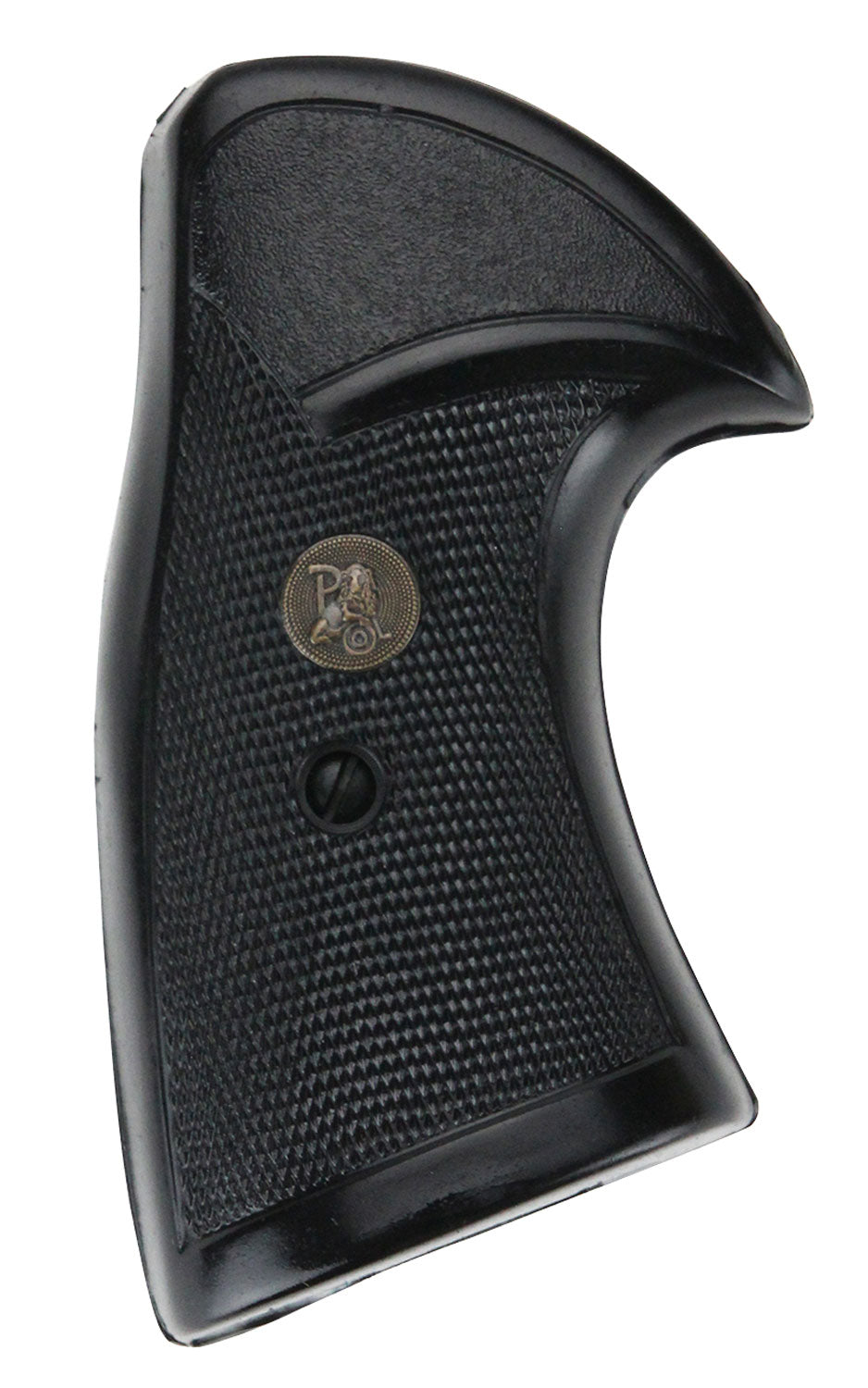 Pachmayr Presentation Series Rubber Grip with Deep Checkering for S&W K/L Frame Square Butt