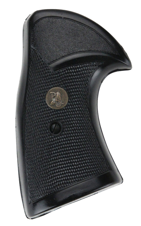 Pachmayr Presentation Series Rubber Grip with Deep Checkering for S&W K/L Frame Square Butt