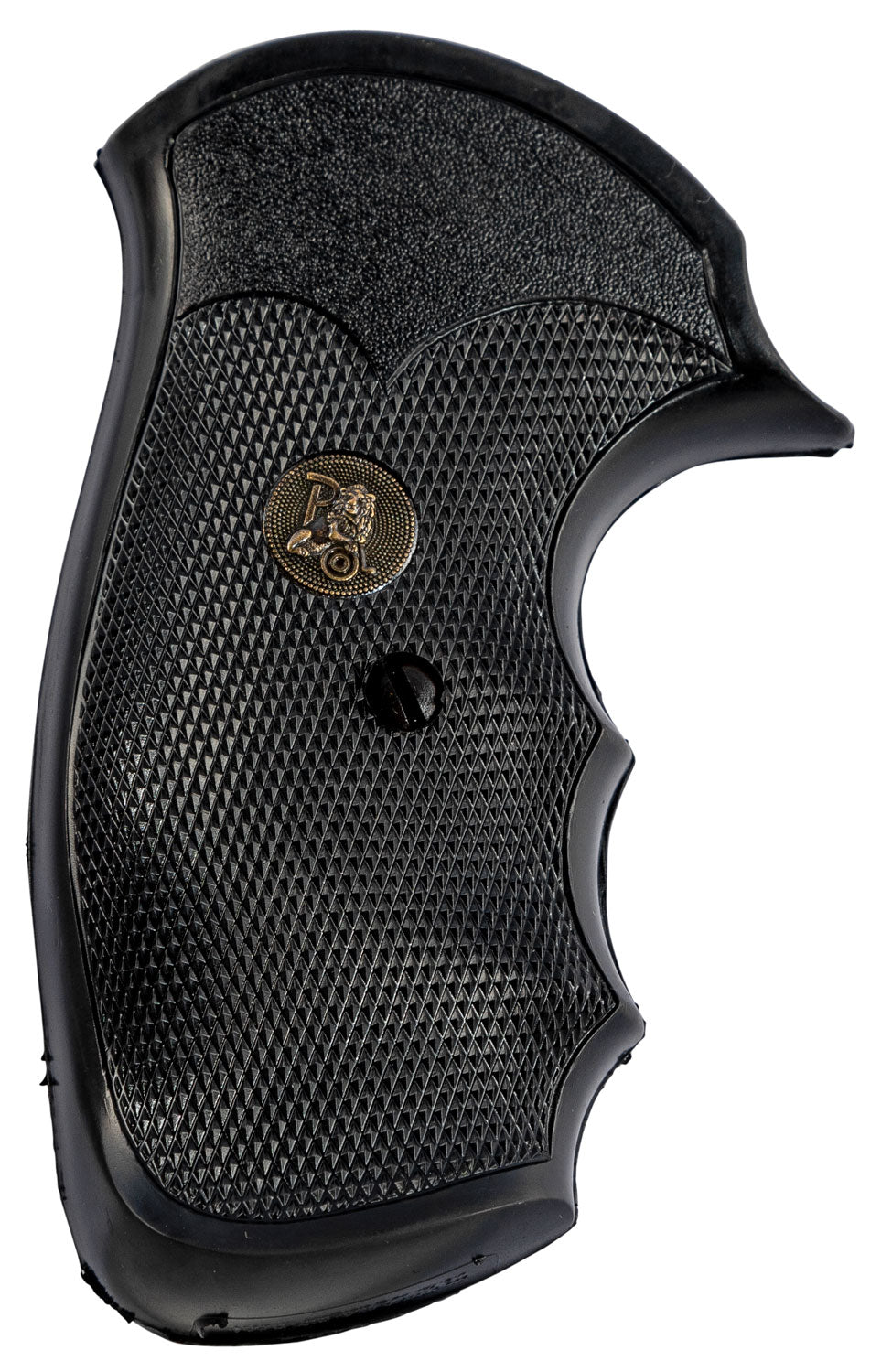 Pachmayr Gripper Series Finger Groove Rubber Grip for S&W J Frame Round Butt Revolver