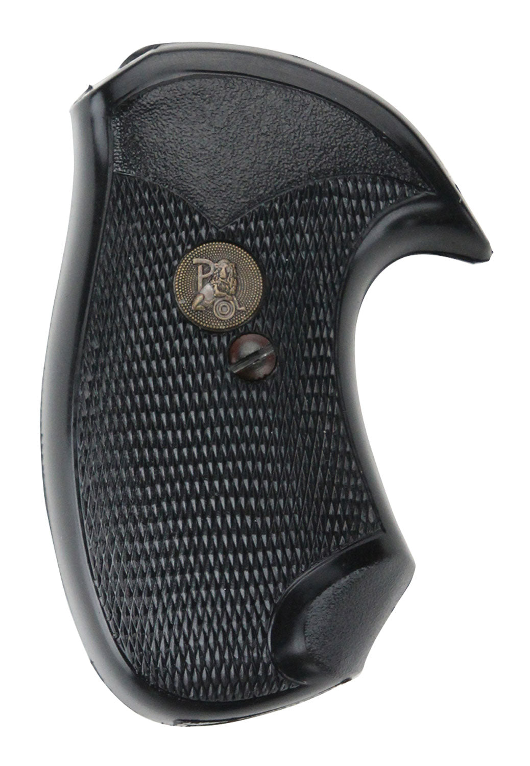 Pachmayr Compact Series Finger Groove Rubber Revolver Grip for Small Rossi Models