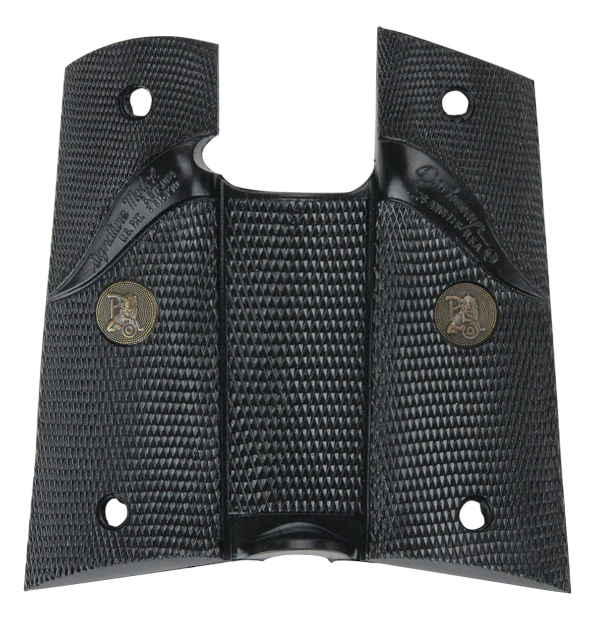 Pachmayr Signature Series Wraparound Black Rubber Pistol Grip for Colt Delta Elite MK IV S80
