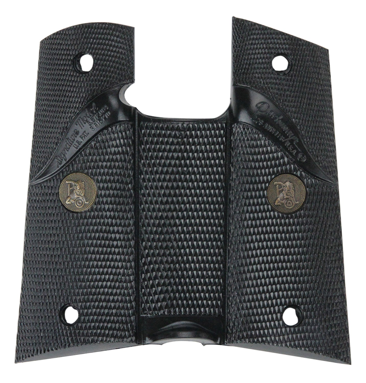 Pachmayr Signature Series Wraparound Black Rubber Pistol Grip for Colt Delta Elite MK IV S80