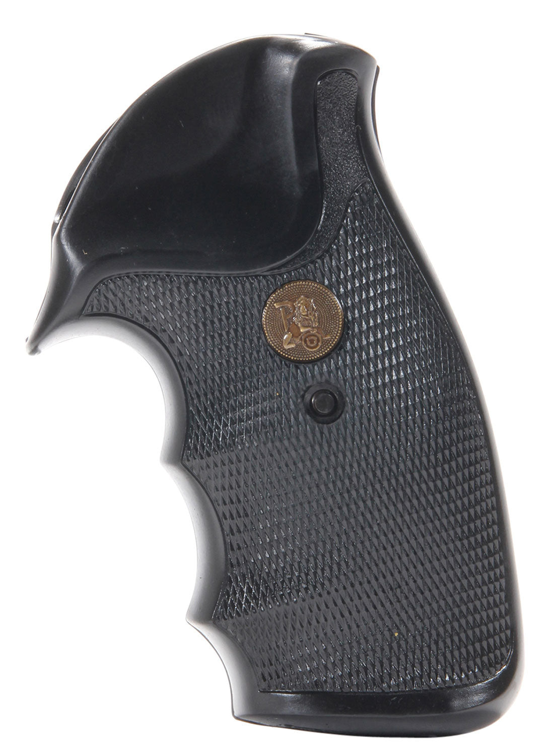 Pachmayr Gripper Series Finger Groove Checkered Rubber Grip for Charter Arms Revolvers
