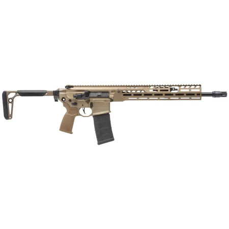 dSIG MCX SPEAR LT RFL 5.56 FDE 16"BBL, 13" LW HG, PUSH BTN FLD STOCK