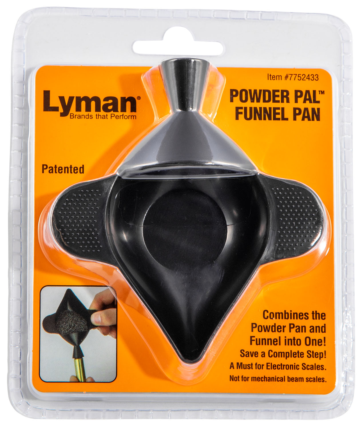 Lyman Powder Pal Funnel Pan for Reloading Electronic Scale