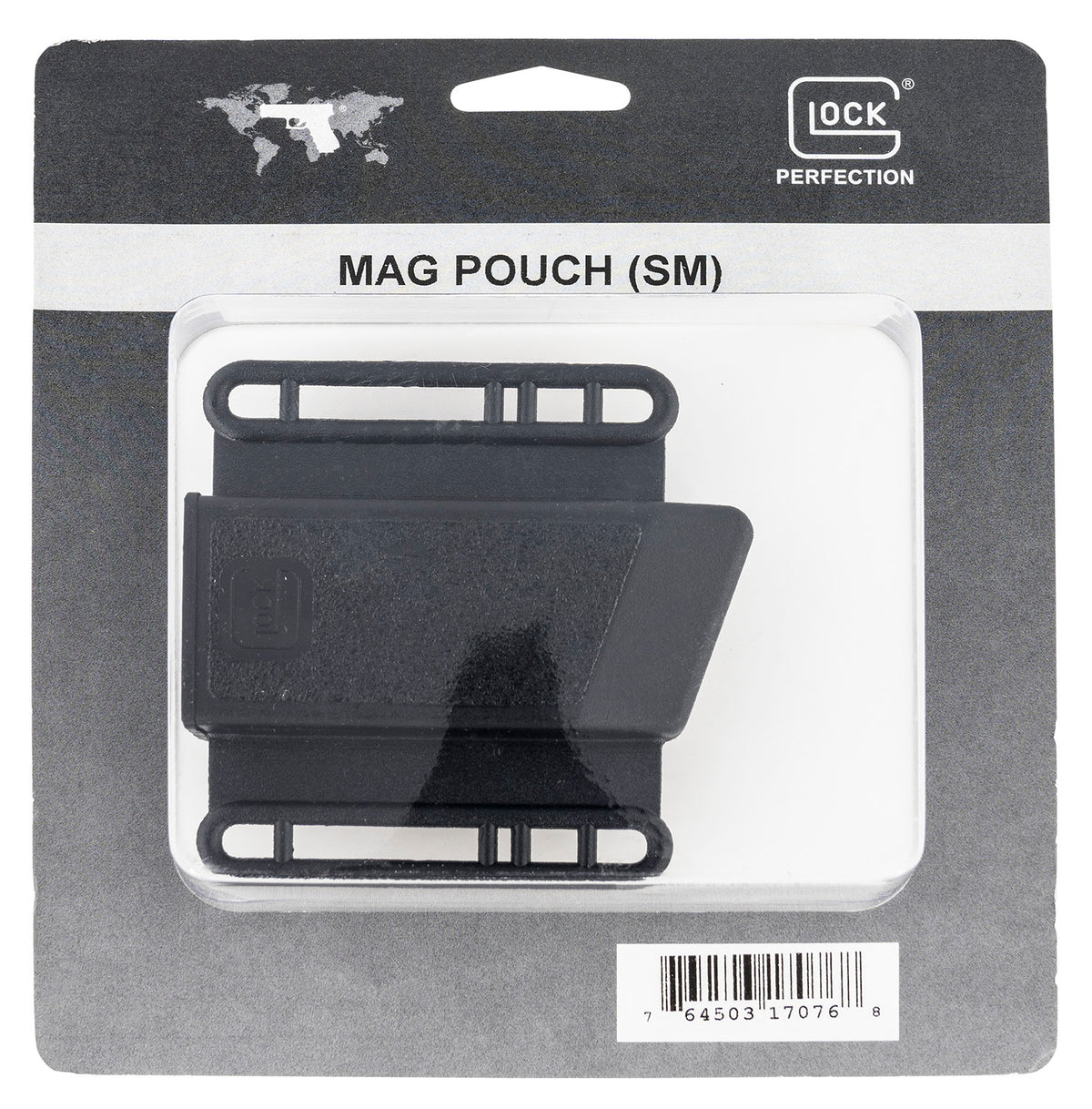 Glock MP17076 Outside Waistband Magazine Pouch Black Polymer Belt Loop 2.25" Glock 17/19/22/23/27/34/35