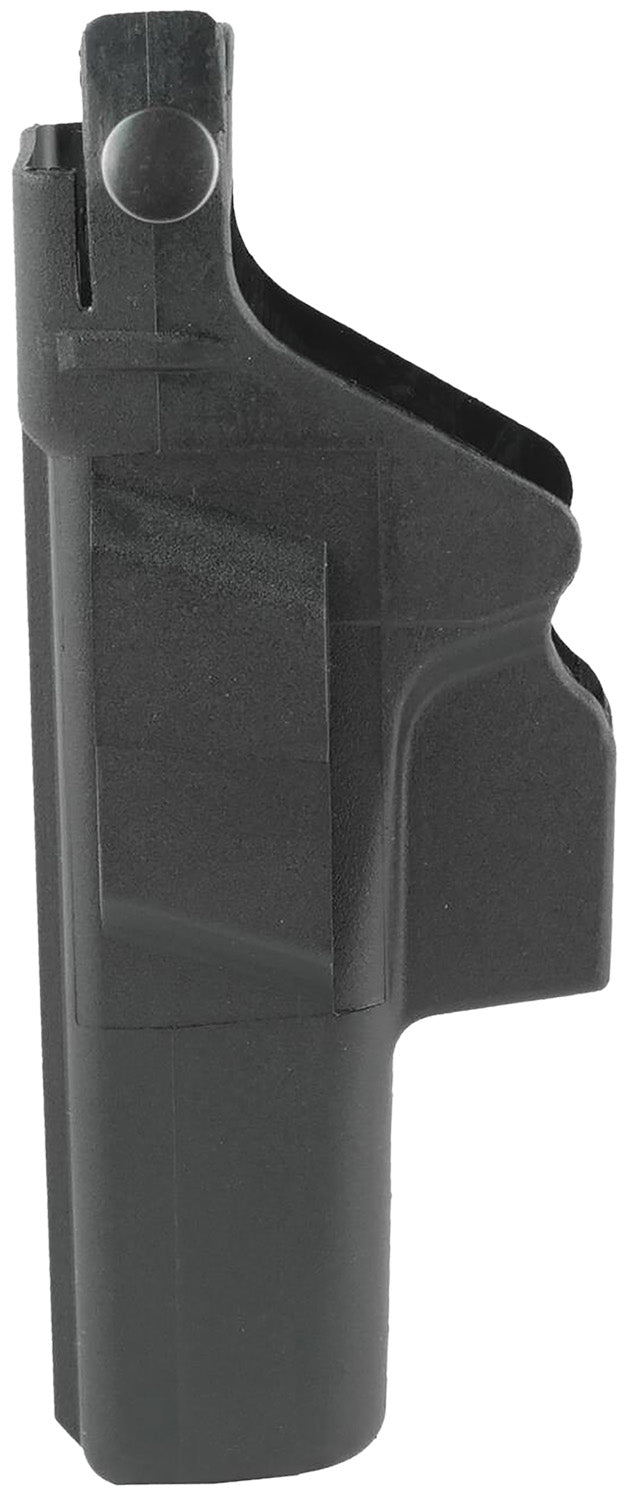Glock HO17045 Duty OWB Black Polymer Holster with Thumb Break Retention Strap for Glock 17 Gen5/22/31 RH