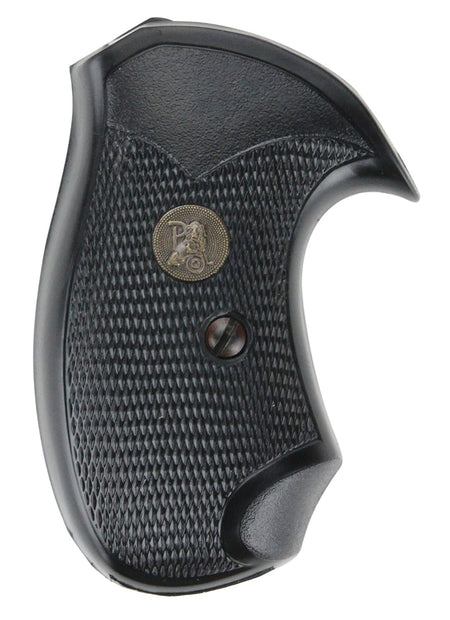 Pachmayr Compact Series Rubber Revolver Grip for S&W J Frame Square Butt