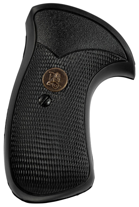 Pachmayr Compact Series Rubber Revolver Grip for S&W K/L Frame Round Butt