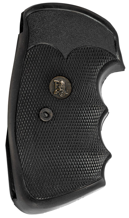 Pachmayr Professional Gripper Grip Checkered Rubber Small-Hand Design for Colt Python and Trooper – 02529
