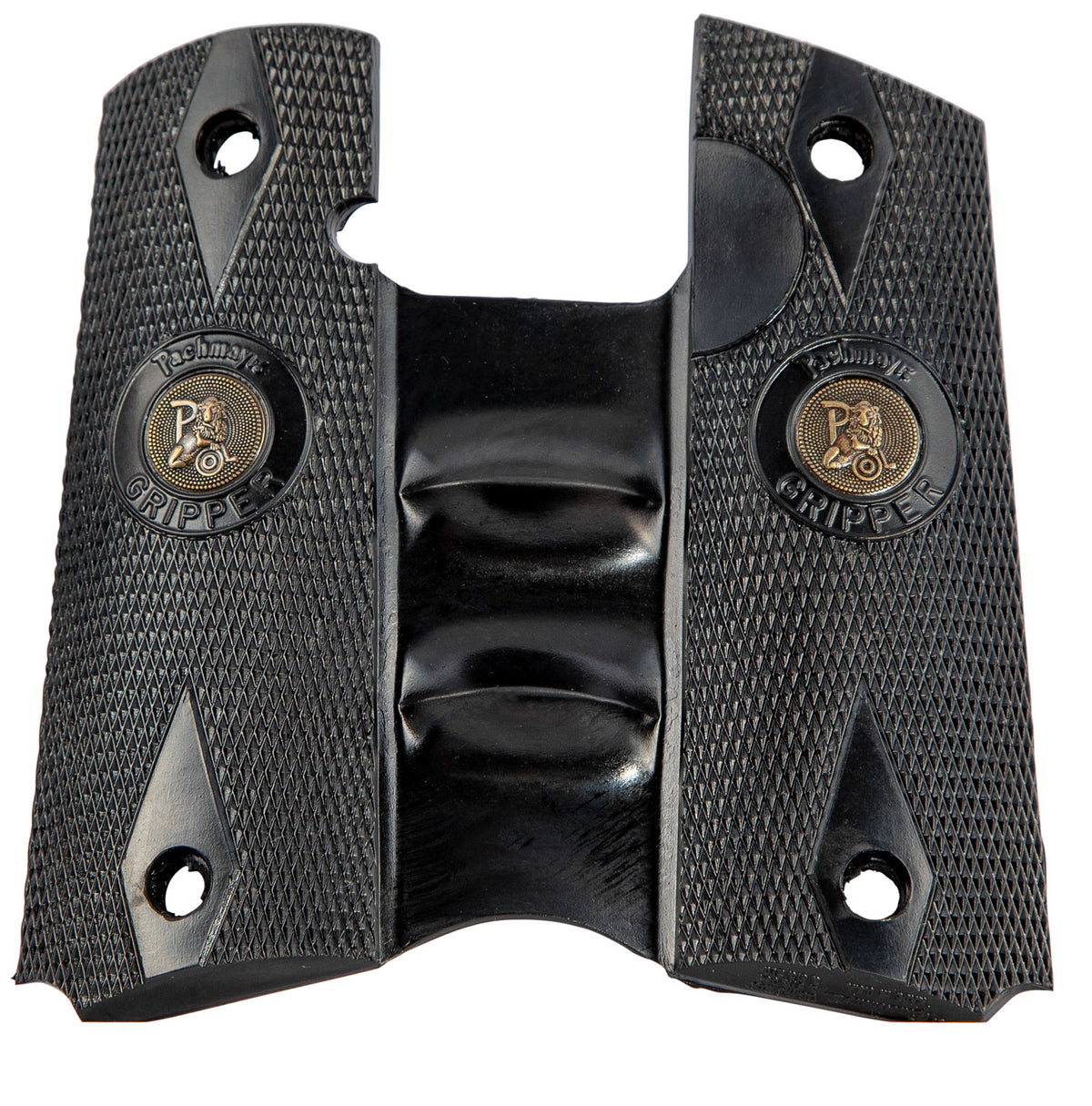 Pachmayr Signature Rubber Wrap-Around Grip with Steel Inserts for 1911 – 05008