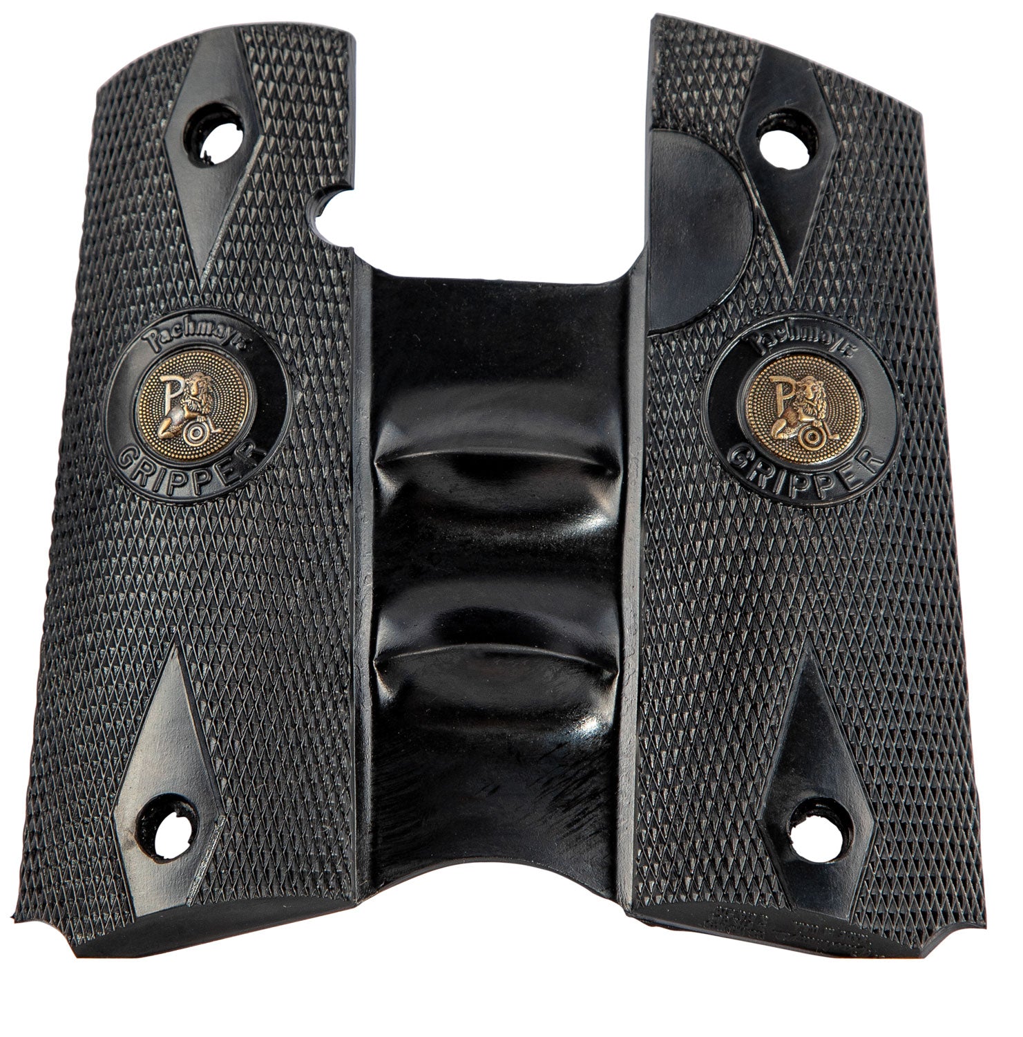 Pachmayr Signature Rubber Wrap-Around Grip with Steel Inserts for 1911 – 05008