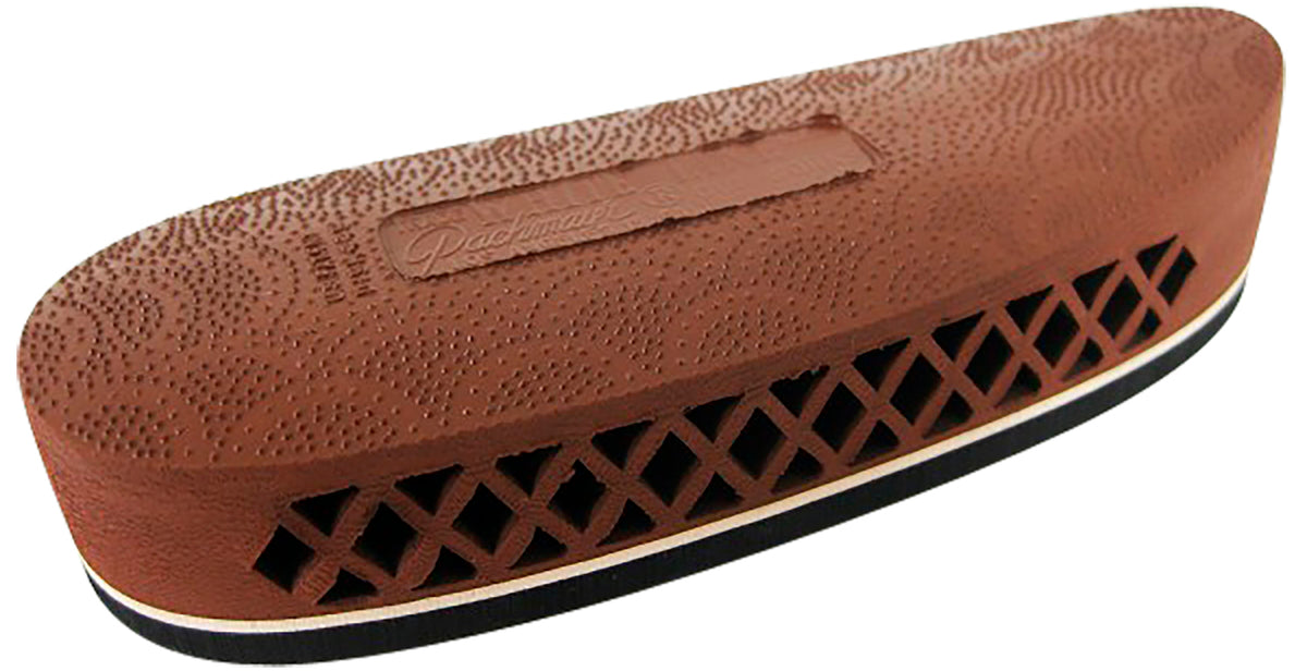 Pachmayr F325 Deluxe Large Rubber Recoil Pad Brown White Line Rifle Shotgun 00002