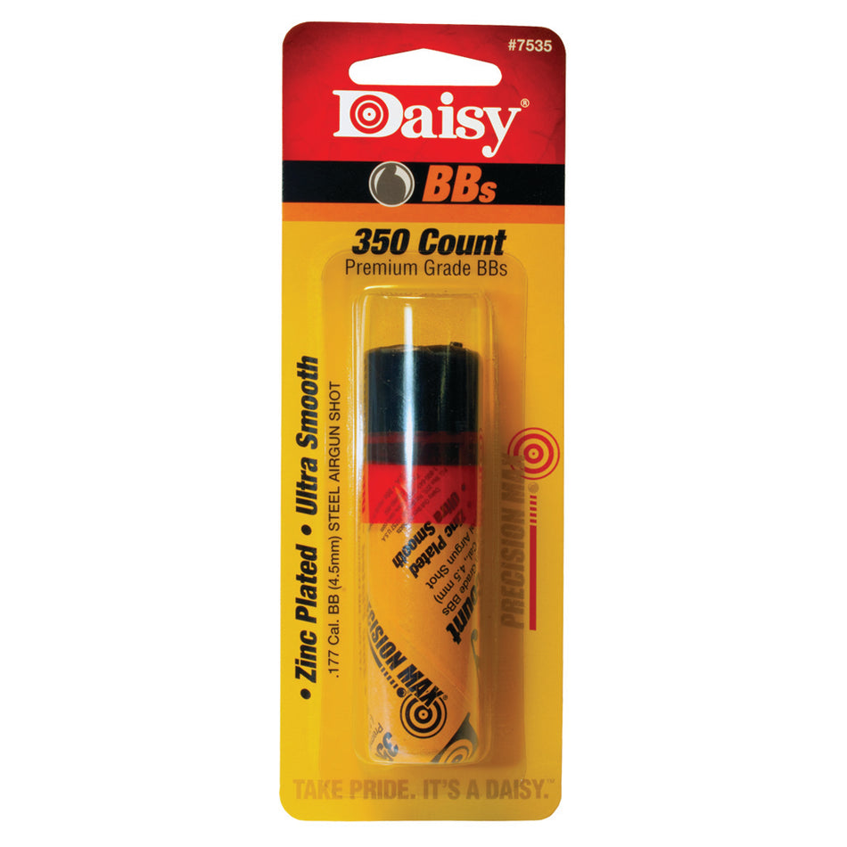 Daisy Airgun BB Tube Zinc-Plated Steel 350 Rounds