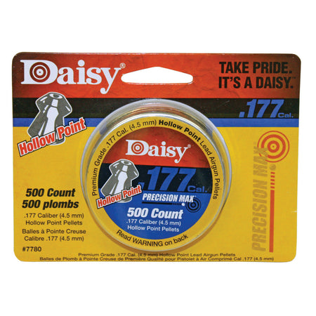 Daisy Hollow Point .177 Caliber Pellets 500 ct. in Tin