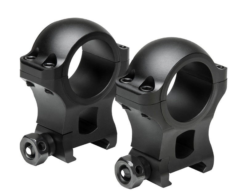 NcSTAR VISM 30mm Hunter Scope Rings Black - 1.3" Mount Height