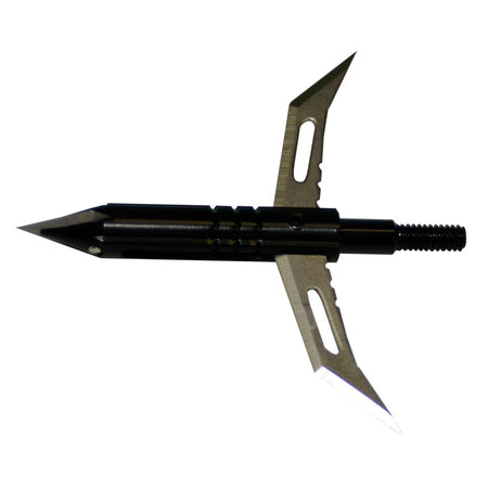 Xecutioner Broadheads Black Expandable 100 Grain Pack of 4