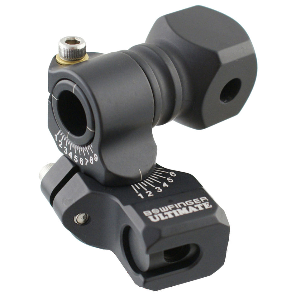 Bowfinger Ultimate Side Bar Mount Positive-Locking Clamp Design