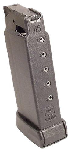 Glock G36 Black Polymer 6rd .45 ACP Magazine MF36006