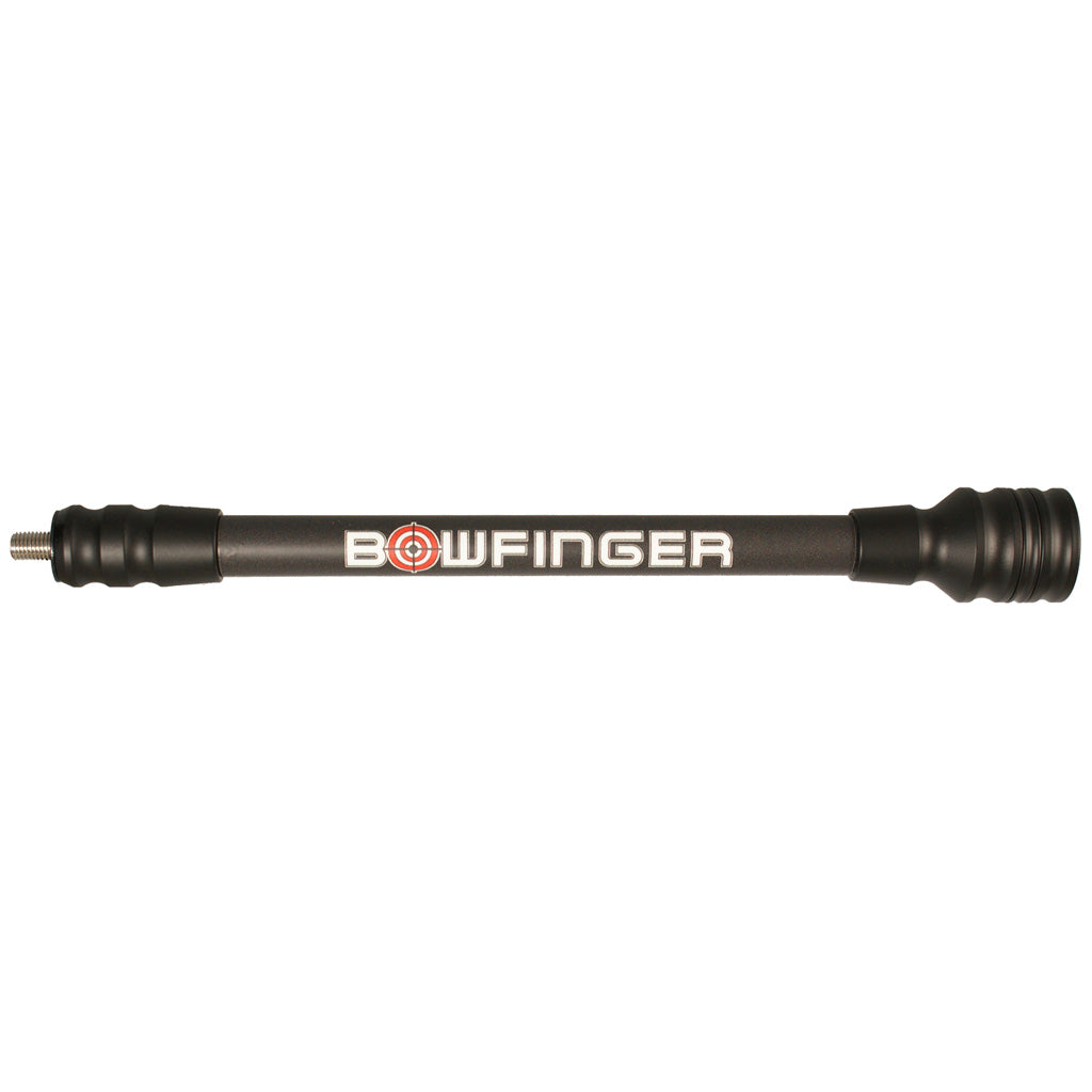 Bowfinger 10-Inch Ultimate Hunter Stabilizer Black Carbon Fiber