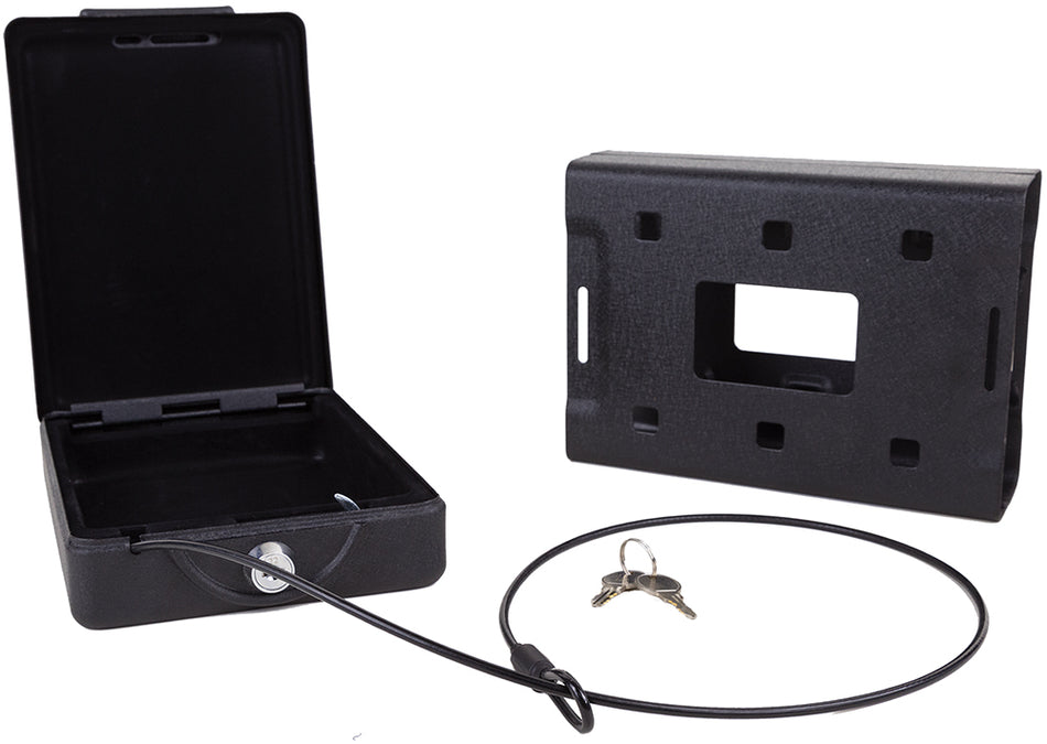 Bulldog BD1100 Vehicle & Home Car Vault Key Entry Matte Black Powder Coat Steel 8.7" x 6" x 2.5"