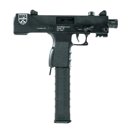 MasterPiece Arms 30T Defender Top Cocking TB 9mm Luger 5.50" 30+1 Black Cerakote