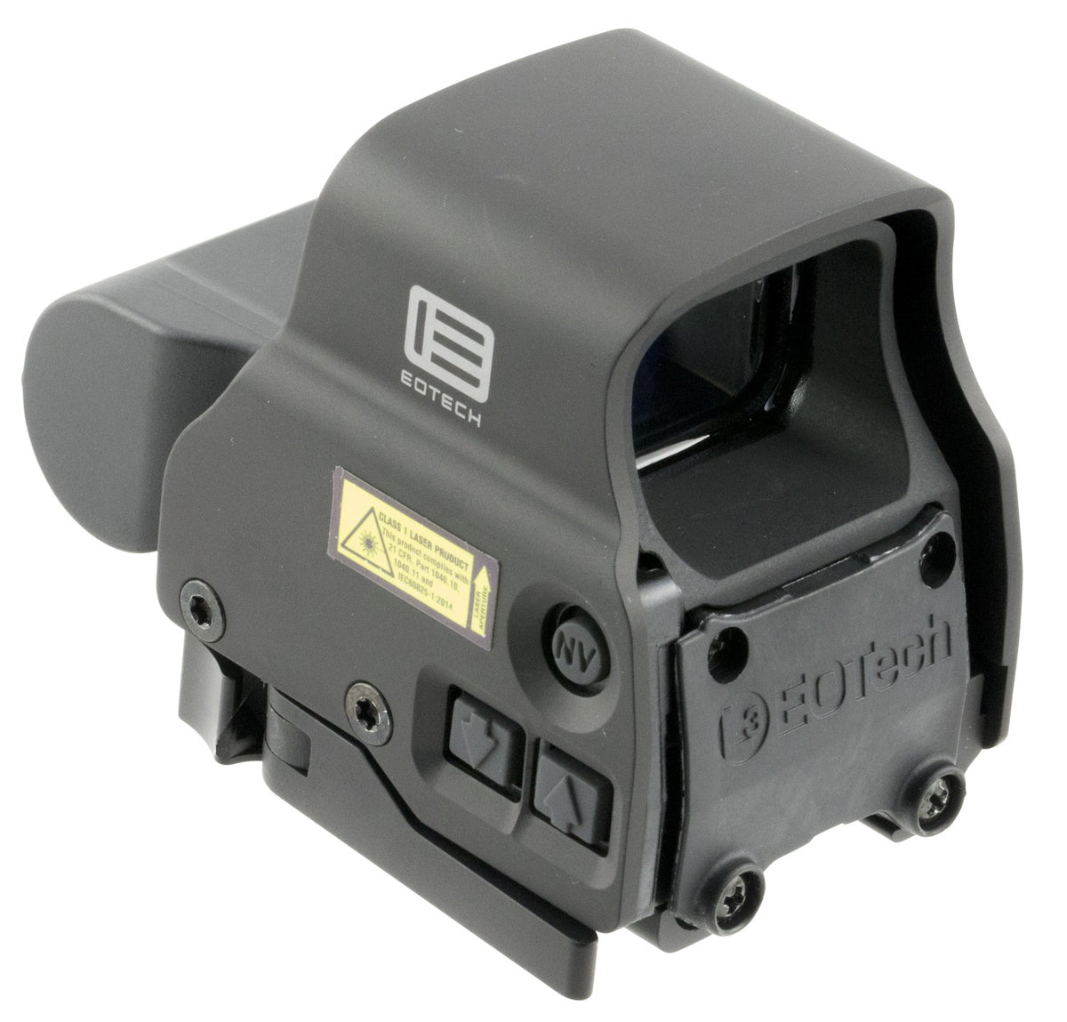 EOTech, EXPS3 Holographic Sight, Red 68 MOA Ring with 4-1 MOA Dots Reticle, Side Button Controls, Quick Disconnect, Night Vision Compatible, Black Finish