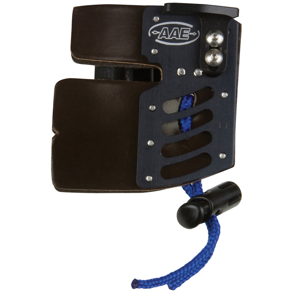 AAE Elite RH Medium Cordovan Finger Tab Archery