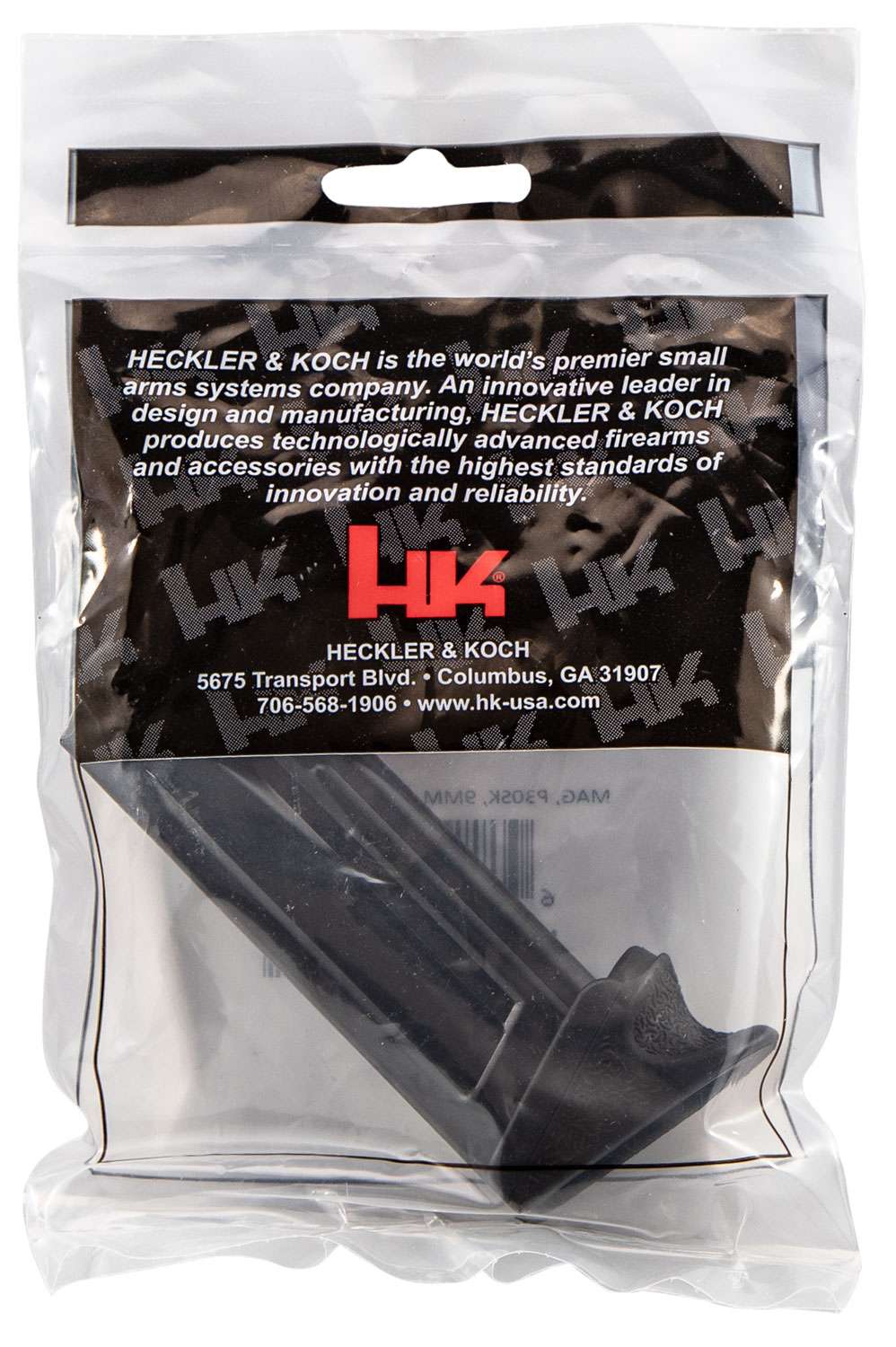 H&K Magazine 9mm 10 Round Extended Floorplate P30SK & VP9SK Pistol