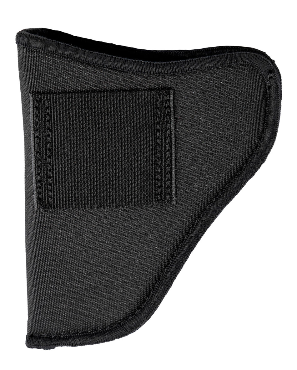 Uncle Mike's 21106 GunMate Size 06 Hip Holster Black Tri-Laminate Belt Clip Med Frame Pistol 4" Barrel Ambidextrous