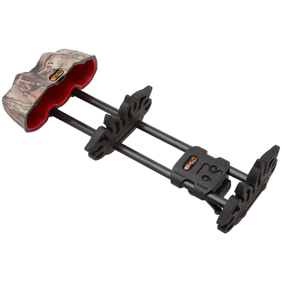 Apex Reactor LTE 5-Arrow Quiver with Thumb Tab Gripper - Realtree Xtra