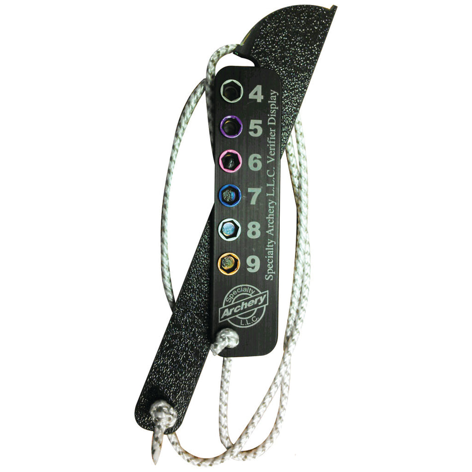 Specialty Archery Power Verifier Retail Display Tool